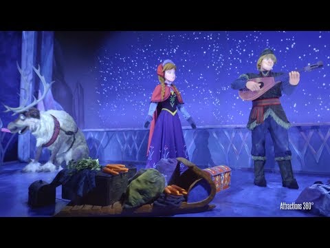 [4K] Frozen Ride - Walt Disney World in Epcot 2017 - UCbDGvfJHf0r_WjS9voB8POA