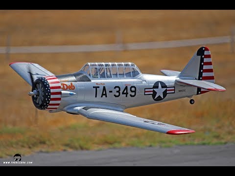 The RC Geek's E-Flite 1.5m AT-6 Texan Flight at Wingmasters SD - UC5q8ss88jxwMlHf_A-XZGlA