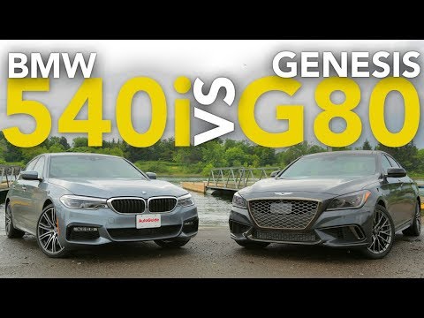 2017 BMW 540i vs Genesis G80 Sport Luxury Sedan Comparison - UCV1nIfOSlGhELGvQkr8SUGQ