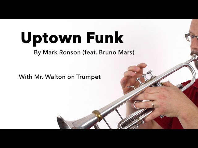 Uptown Funk: The Trumpet Sheet Music You Need