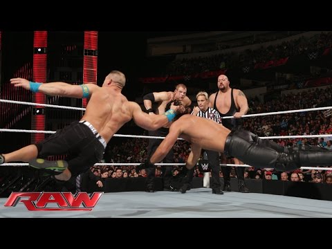 John Cena vs. Seth Rollins, Big Show & Kane - 3-on-1 Handicap Match: Raw, January 19, 2015 - UCJ5v_MCY6GNUBTO8-D3XoAg