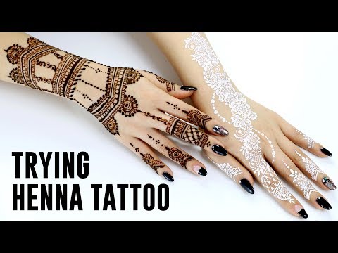 Trying Henna Tattoo - UC0ng0jJflTuJBBH5DGvr1Pw