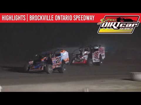 Super DIRTcar Series Big Block Modifieds | Brockville Ontario Speedway | July 30, 2025 | HIGHLIGHTS - dirt track racing video image