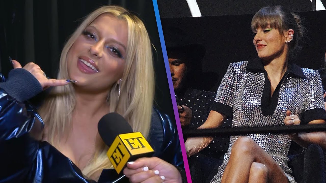 MTV EMAs: Bebe Rexha REACTS to Taylor Swift DANCING During Her Performance (Exclusive)