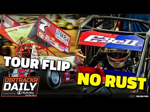 A High Limit to Outlaws flip, CBell returns, a driver and team reunite - dirt track racing video image