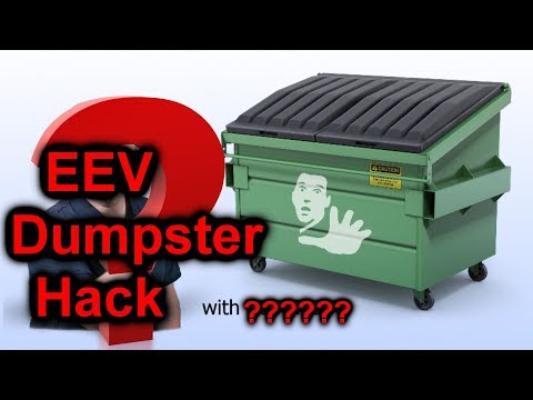 EEVblog #1070 - What The Hack? Dumpster Hacking! - UC2DjFE7Xf11URZqWBigcVOQ