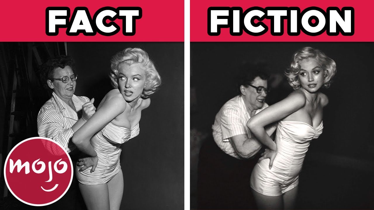 Marilyn Monroe & Ana de Armas Side by Side – Blonde (2022) VS Real-Life