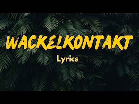 Oimara - Wackelkontakt (Lyrics) Wär ich ein Möbelstück, dann wär ich eine Lampe aus den Siebzigern