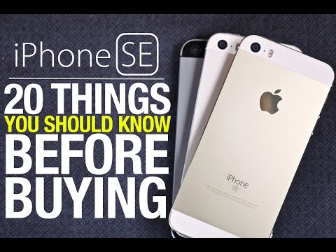 iPhone SE - 20 Things You Should Know Before Buying! - UCj34AOIMl_k1fF7hcBkD_dw