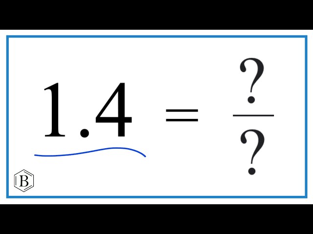 what-is-1-4-as-a-fraction-stuffsure