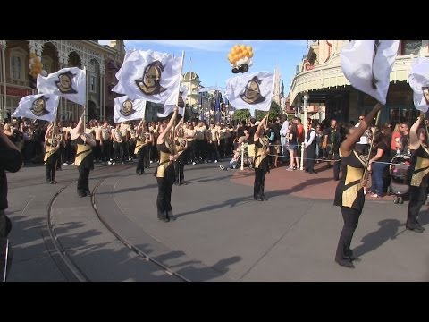 UCF parade at Disney's Magic Kingdom - Fiesta Bowl winners - UCFpI4b_m-449cePVasc2_8g