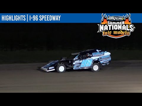 DIRTcar Summit Modifieds at I-96 Speedway August 19, 2021 | HIGHLIGHTS - dirt track racing video image