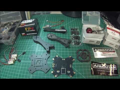Armattan F1-5 Acro Racing Frame & FPV POD Review and Build -out - UCGqO79grPPEEyHGhEQQzYrw