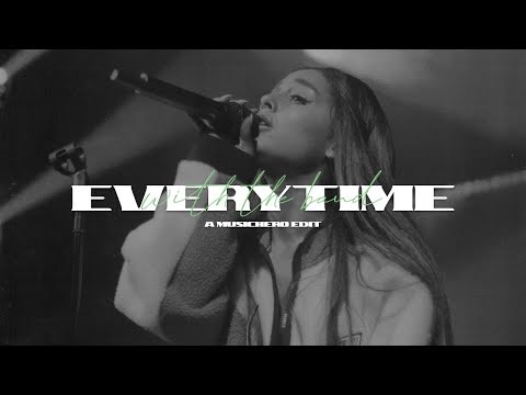 ariana grande - everytime (with the band) (live studio concept)