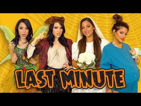 Last Minute Halloween Costume Challenge! Niki and Gabi - UCuVHOs0H5hvAHGr8O4yIBNQ