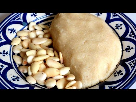 Homemade Almond Paste / عَقْدَةْ اللّوز  - CookingWithAlia - Episode 407 - UCB8yzUOYzM30kGjwc97_Fvw