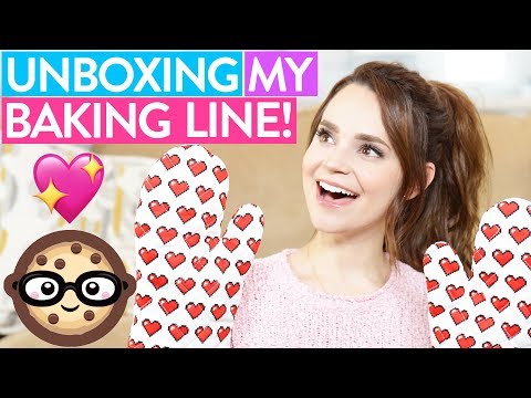 UNBOXING MY BAKING LINE! - UCjwmbv6NE4mOh8Z8VhPUx1Q