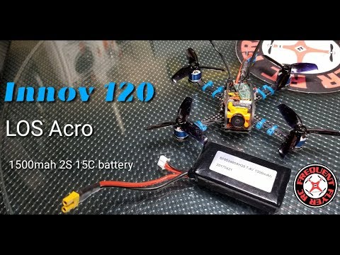 Innov 120 LOS Acro - Can A Big 1500mah 2S Battery with Low 15C Work Well? - UCNUx9bQyEI0k6CQpo4TaNAw