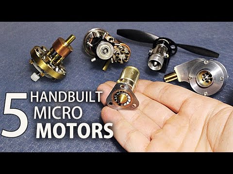 5 Awesome Homemade Micro Motors - UCfCKUsN2HmXfjiOJc7z7xBw