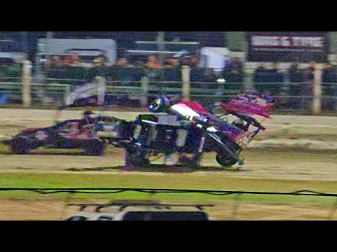 Meeanee Speedway - Ministock Consolation - 27/4/24 - dirt track racing video image