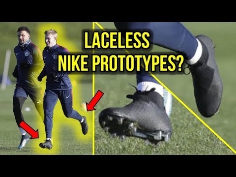 IS NIKE MAKING LACELESS SOCCER CLEATS? *KEVIN DE BRUYNE WEARS PROTOTYPES* - UCUU3lMXc6iDrQw4eZen8COQ