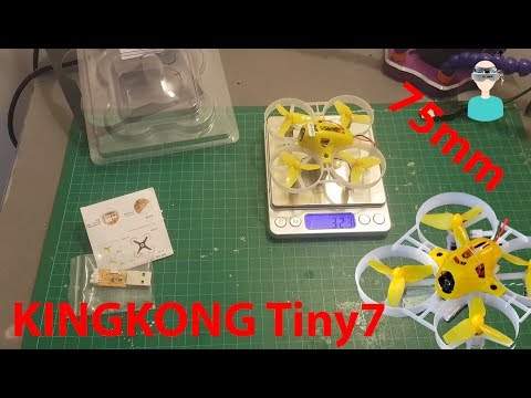 KINGKONG TINY7 75mm Micro FPV Quadcopter - Unboxing, Review & Test Flight - UCOs-AacDIQvk6oxTfv2LtGA