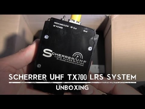 Scherrer UHF TX700 LRS System Unboxing - UC0H-9wURcnrrjrlHfp5jQYA