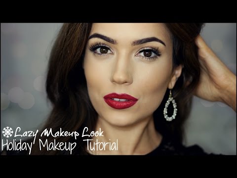 Lazy Holiday Makeup Tutorial | TheMakeupChair - UC-1-zPmT368J8JRbsK_1keA