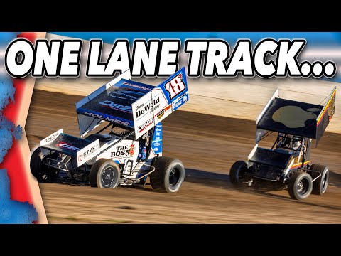 This Is The Only Way To Pass On A 1 Lane Track….(High Limit Racing) - dirt track racing video image