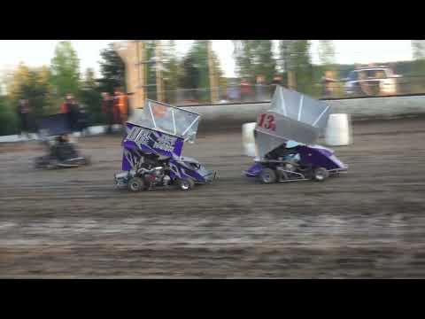 Grays Harbor Raceway, September 30, 2023, Pacific Wing Outlaws Hot Laps - dirt track racing video image