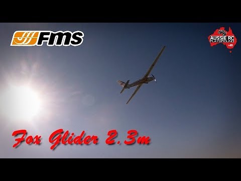 FMS Fox 2.3m Glider - Chase footage - UCOfR0NE5V7IHhMABstt11kA