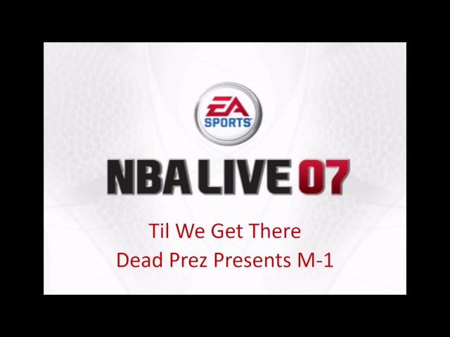The NBA Live 07 Soundtrack is a Must-Have