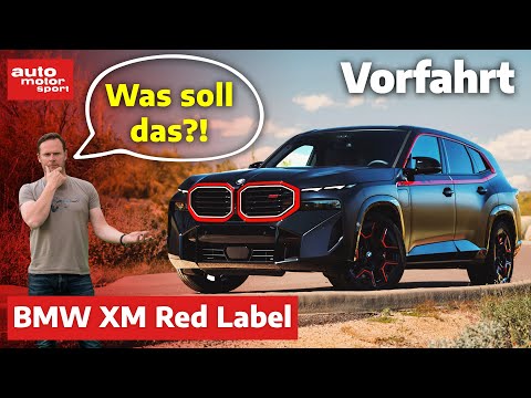 BMW XM Red Label: 748 PS im Riesen-SUV – Vorfahrt (Review) | auto motor und sport