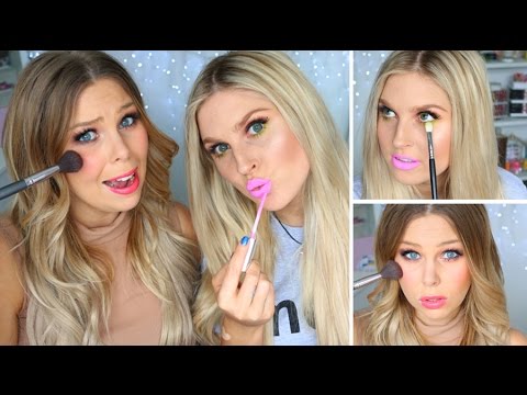 No Mirror Makeup Challenge ♡ ft Crystal Conte! - UCMpOz2KEfkSdd5JeIJh_fxw