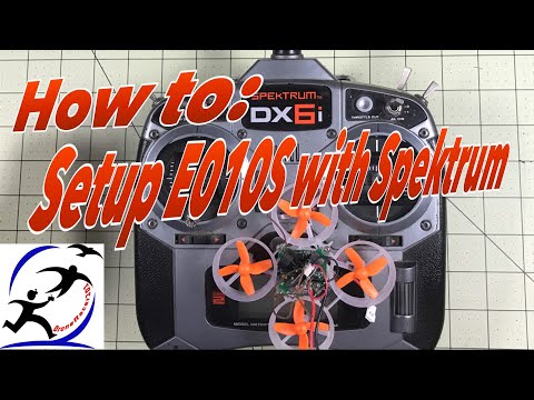 How to setup the Eachine E010S with a Spektrum DX6i, Binding and Cleanflight Config - UCzuKp01-3GrlkohHo664aoA