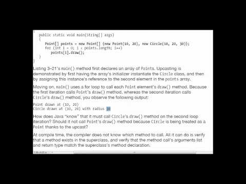 29 learn java for android development book   level 2   Polymorphism   Upcasting   Abstract Class and Method Downcasting   Class Cast Exception