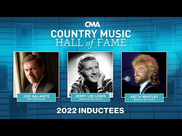 Country Music Hall of Fame Inductees for 2021