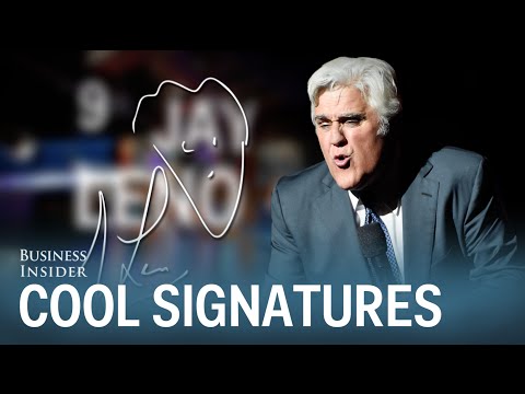 The 9 coolest signatures of famous people throughout history - UCcyq283he07B7_KUX07mmtA