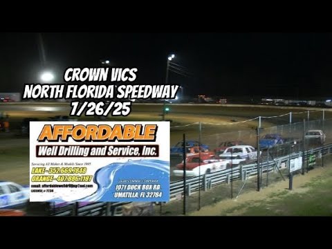 North Florida Speedway 7/26/25 - dirt track racing video image