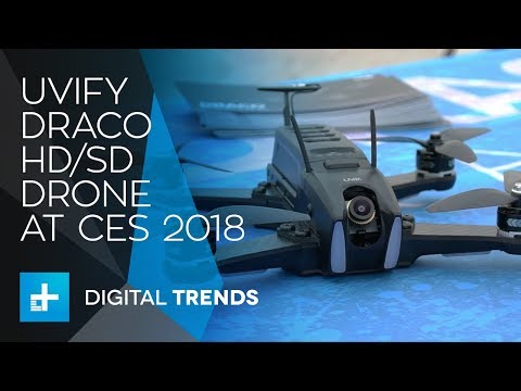 UVIFY Draco HD/SD Drones at CES 2018 - UC8wXC0ZCfGt3HaVLy_fdTQw