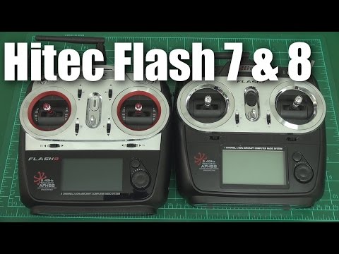 Hitec Flash 7 and Flash 8 radios (a quick look) - UCahqHsTaADV8MMmj2D5i1Vw