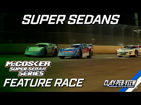 Super Sedans | McCosker QLD Series - Gympie - 6th Oct 2024 | Clay-Per-View - dirt track racing video image
