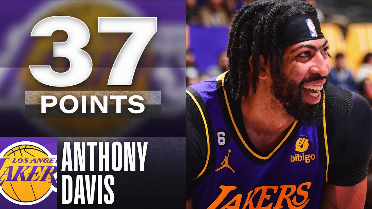 Anthony Davis GOES OFF For 37 Points In Lakers W! | March 24, 2023