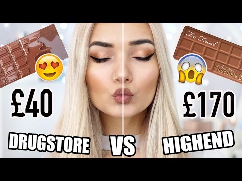 CHEAP DRUGSTORE DUPES FOR EXPENSIVE HIGH END MAKEUP! - UCBKFH7bU2ebvO68FtuGjyyw