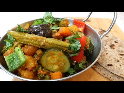 Vegetable Karahi Recipe | Indian Cooking Recipes | Cook with Anisa | #Recipes