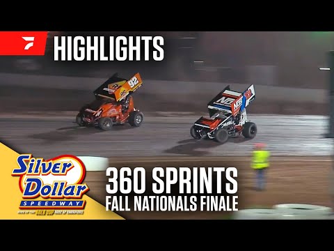 Fall Nationals Finale | 360 Sprints at Silver Dollar Speedway 9/27/25 | Highlights - dirt track racing video image