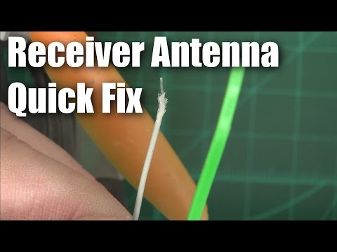 How to repair a broken receiver antenna - UCahqHsTaADV8MMmj2D5i1Vw