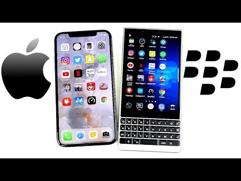 iPhone X vs BlackBerry Key2 Speed Test! - UCWsEZ9v1KC8b5VYjYbEewJA