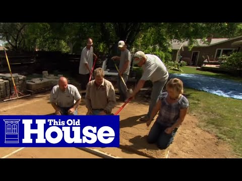 How to Build a Round Patio with a Fire Pit | This Old House - UCUtWNBWbFL9We-cdXkiAuJA