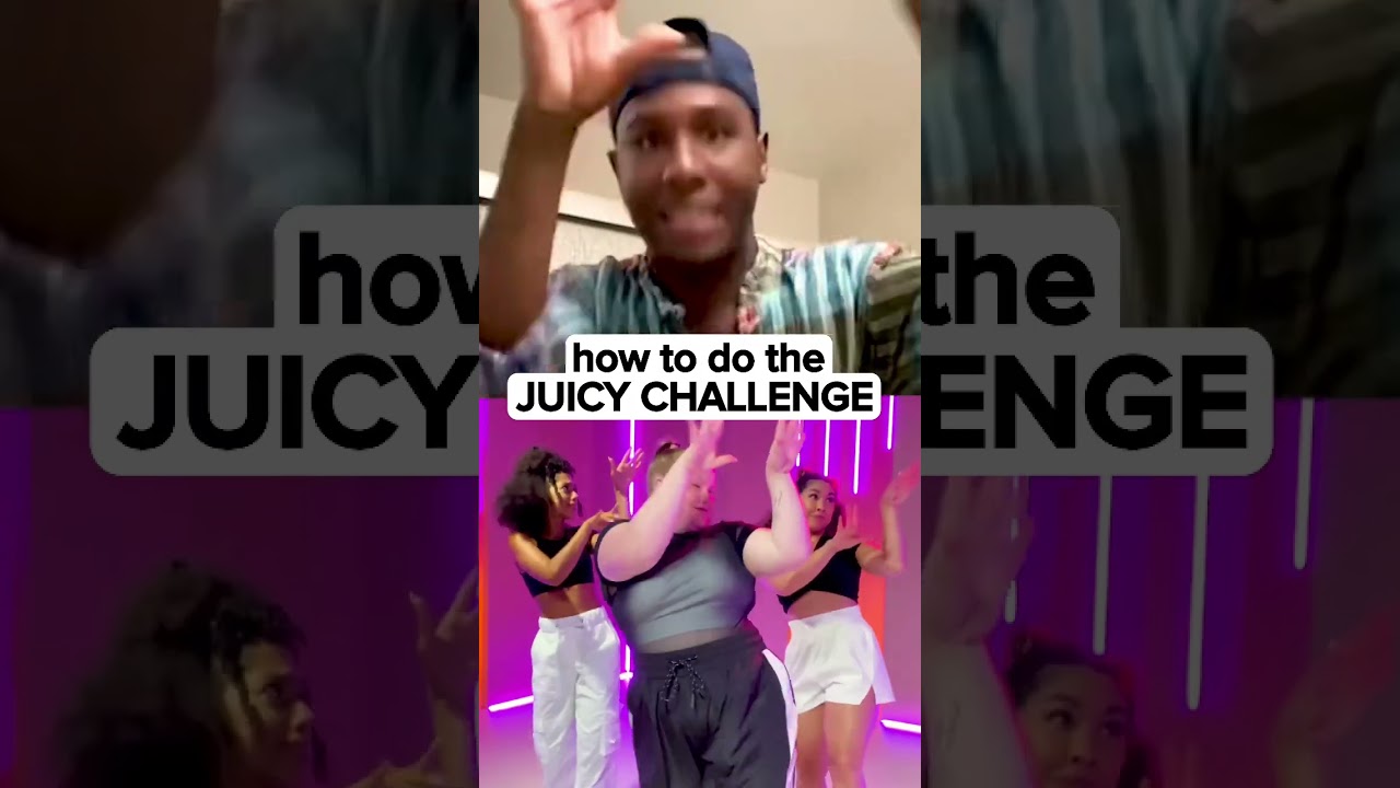 #tiktok | Juicy Fruit Dance Challenge with Amanda LaCount and Denzel Crispy | POPSUGAR Fitness